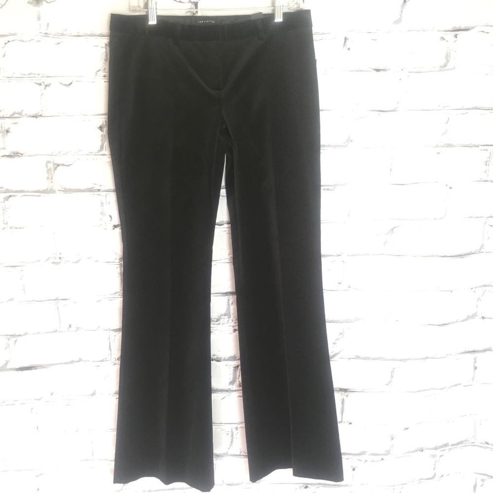 NWT The Limited Black Velvet trouser - Drew Fit